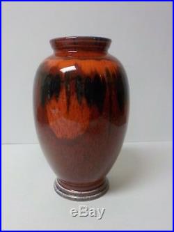 Poole English Art Pottery Living Glaze EXODUS 8.75 Vase #1