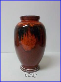 Poole English Art Pottery Living Glaze EXODUS 8.75 Vase #1