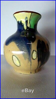 Ppp Preston Premier Remued Art Deco Pottery Vase Australian Studio Ceramic Art