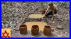 Primitive Technology Purifying Clay By Sedimentation And Making Pots