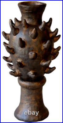 Priscilla Hollingsworth Grecian Inspired Brutalist Vase