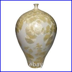 RARE DAVID SNAIR Crystalline Glaze Vase Studio Art Pottery 1975 Signed