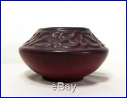 RARE Early Teens VAN BRIGGLE MULBERRY ART POTTERY VASE Ceramic Bowl NOUVEAU Vtg