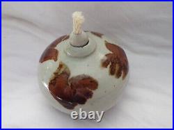 RARE LUCIE RIE HANS COPER Ceramic Love Birds Art Pottery Oil Lamp
