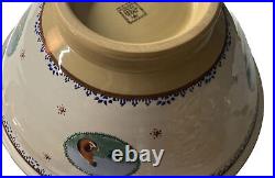 RARE Nicholas Mosse Pottery Lg Bowl 14 Ireland Handmade AND 14 Platter Lid