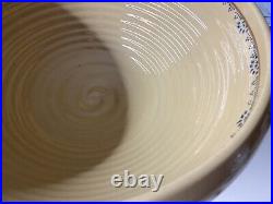 RARE Nicholas Mosse Pottery Lg Bowl 14 Ireland Handmade AND 14 Platter Lid