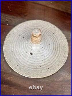 RARE Robert Maxwell Earthgender Pottery Mid Century Jar Vase W Lid