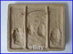 RARE Soholm Denmark Danish Art Pottery wall hanging tile Gerd Hiort Petersen