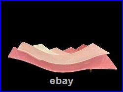 RARE Vtg Rima Schulkind Abstract Art Pottery Ceramic Decorative Centerpiece