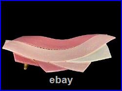 RARE Vtg Rima Schulkind Abstract Art Pottery Ceramic Decorative Centerpiece