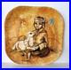 RENA PARADIS DE SANTA FE, Art Pottery Hand Painted Ceramic Wall Plate