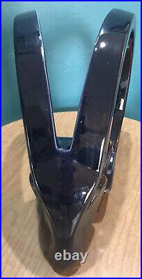 Ram Gazelle Head Ceramic Sculpture Vintage Jaru Pottery 1980 Modern Art Deco