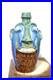 Randy tobias face jug, pottery, folkart 11''x7'