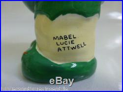 Rare 1926 Shelley Art Pottery Mabel Lucie Attwell Boo Boo Tea Set (Orange Pixie)
