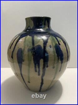 Rare 1993 Handmade Art Pottery Ceramic Vase By THOMAS R. PORTER, Kentucky USA