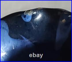 Rare Antique 1890's English Arts and Crafts Elton Sunflower Pottery 6 Vase