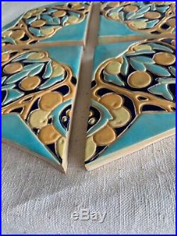 Rare Arts & Crafts Mission Octagonal Tabletop Tile Syla 1931