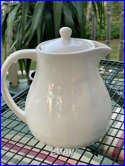 Rare Early Rae Dunn Chubby Teapot By Magenta M Stamp Discontinued HTF