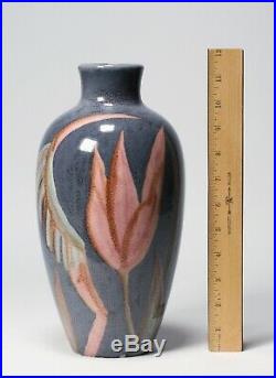 Rare Kenton Hills Porcelain Lamp Base / Vase American Arts & Crafts Rookwood