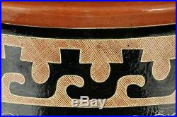 Rare Lg Vintage Mexican Ceramic Jar Fine Folk Art Museum Quality Geronimo Ramos
