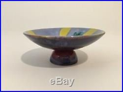 Rare! Vally Wieselthier Wiener Werkstatte Ceramic Bowl Austria Vienna Arts