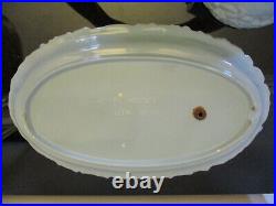 Rare Vintage Royal Haeger Blue Art Pottery Ceramic Boy Fountain Statue Tray