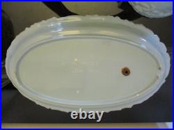 Rare Vintage Royal Haeger Blue Art Pottery Ceramic Boy Fountain Statue Tray
