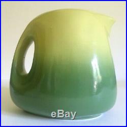 Rare Vtg 1950's MID Century Modern Tamac Art Pottery Avocado Lrg Ceramic Pitcher