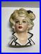 Relpo Vase Rare Vintage Blonde with Black Bow & Blue Eyes Rare Look
