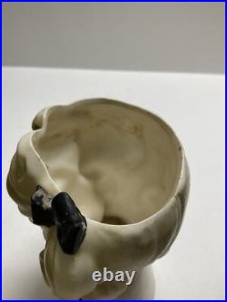 Relpo Vase Rare Vintage Blonde with Black Bow & Blue Eyes Rare Look