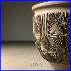 Robert Maxwell + David Cressey Sunburst Ceramic Planter by Earthgender