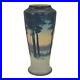 Rookwood 1918 Arts And Crafts Pottery Scenic Blue Ceramic Vase 1356D Coyne