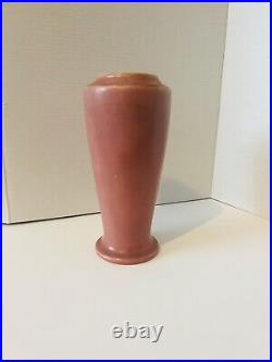 Rookwood 1930 Vintage Art Pottery Rose Colored Ceramic Bud Vase 2112
