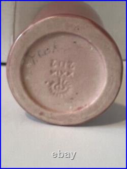 Rookwood 1930 Vintage Art Pottery Rose Colored Ceramic Bud Vase 2112
