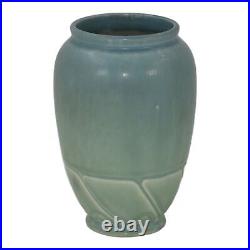 Rookwood 1938 Vintage Art Deco Pottery Matte Blue Ceramic Flower Vase 2283 Rookwood 1938 Vintage Art Deco Pottery Matte Blue Ceramic Flower Vase 2283