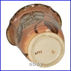 Rookwood 1946 Mid Century Modern Art Pottery Brown Ceramic Vase 6314 Holtcamp