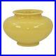 Rookwood 1950 Vintage Art Pottery Mid Century Modern Yellow Ceramic Vase 6660F