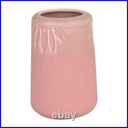 Rookwood Art Pottery 1928 Vintage Matte Pink Floral Ceramic Vase 1903