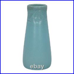 Rookwood Art Pottery 1929 Vintage Art Pottery Blue Brown Ceramic Vase 2111