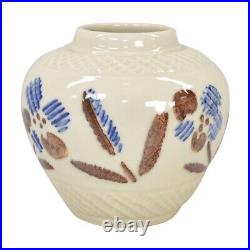 Rookwood Art Pottery 1945 Vintage Art Deco Hand Painted Ceramic Vase 6761