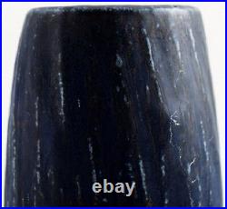 Rörstrand, Gunnar Nylund Rubus ceramic vase in blue glaze