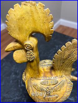 Rosa Ramalho Signed Ceramic Portuguese Folk Art Pottery Rooster