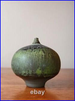 Rose Cabat Pottery Feelie Vase Green