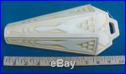 Roseville Antique Old Ivory Ceramic design Wall Pocket Arts & Crafts 10