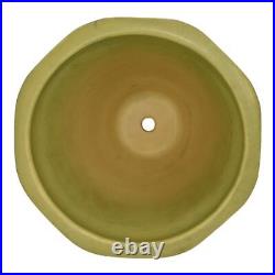 Roseville Apple Blossom Green 1949 Art Pottery Ceramic Flower Pot Planter 356-5