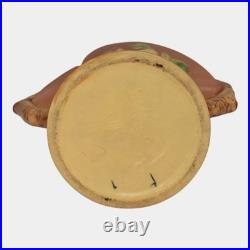 Roseville Apple Blossom Pink 1949 Vintage Art Pottery Ceramic Basket 309-8