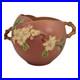 Roseville Apple Blossom Pink 1949 Vintage Art Pottery Ceramic Bowl Vase 342-6
