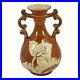 Roseville Assortment Brown 1904 Vintage Art Pottery Ceramic Flower Vase 106
