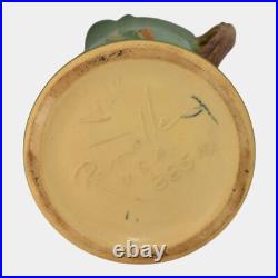 Roseville Bittersweet Green 1951 Vintage Mid Century Modern Pottery Vase 885-10