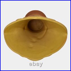 Roseville Bittersweet Yellow 1951 Vintage Art Pottery Ceramic Vase 884-8
